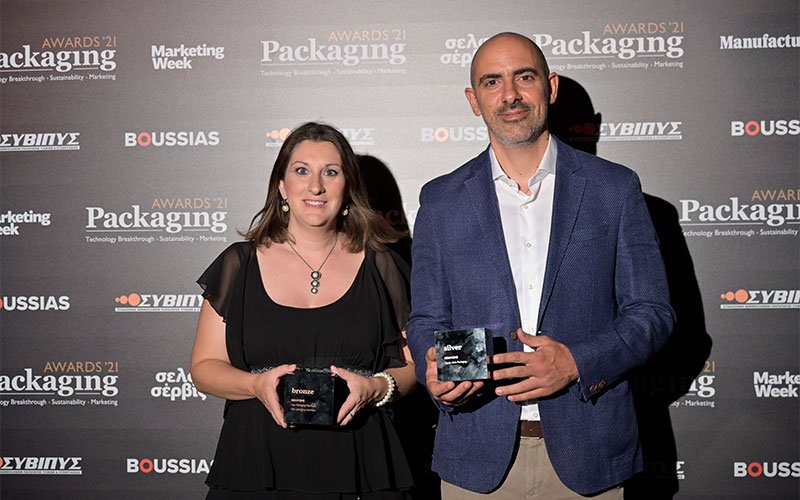 Distincție importantă cu două premii pentru KOUVIDIS la „Packaging Awards 2021”